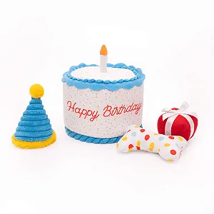 Pelúcia Interativa Burrow Birthday Cake - Zippy Paws