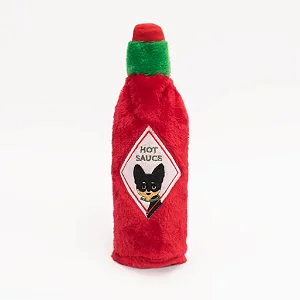 Pelúcia com Garrafa Pet Pimenta Pupbasco - Zippy Paws