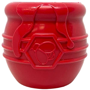 Brinquedo Recheável Honey Pot Vermelho - SodaPup