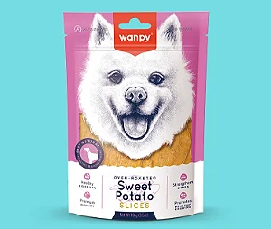 Petisco Natural Fatias de Batata Doce 100g - Wanpy