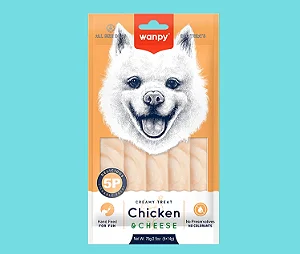 Creamy Sabor Frango e Queijo 5un - Wanpy