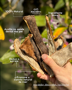 Vareta de Pele Bovina 150g - Alecrim Pet