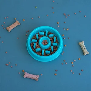 Comedouro Lento Happy Bowl Donut - Zippy Paws