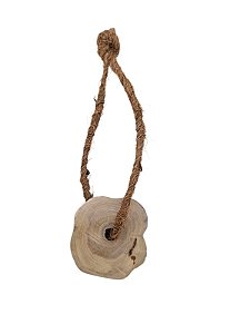 Mordedor de Fibra de Coco e Madeira de Café Coconut Wood Alça - Amicus