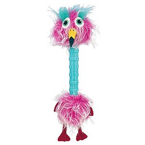 Pelúcia Kong Cruncheez Stretch Birds Rosa XG