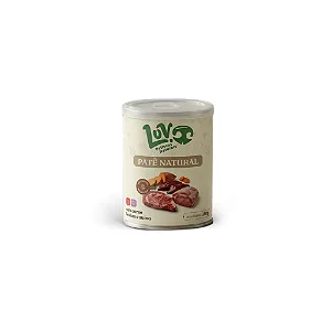 Patê Natural Para Cães Sabor Carne Bovina e Suína 280g - LUV
