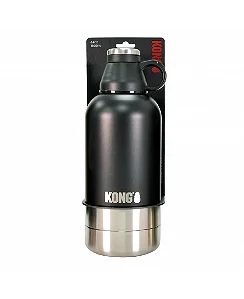 Garrafa Térmica Para Humanos e Cães Kong Duo Day Trek 1820ml