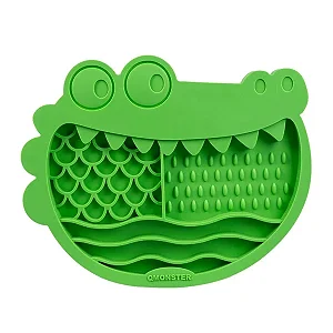 Tapete de Lamber de Silicone Crocodilo - Petta