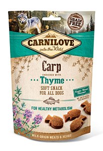 Soft Snack sabor Carpa com Tomilho 200g - Carnilove