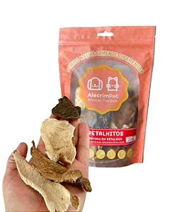 Retalhos de Couro Bovino 230g - Alecrim Pet