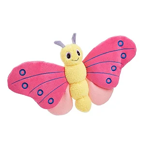 Pelúcia Floresta em Sonho Borboleta Rosa - Petta