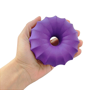 Brinquedo Recheável Donuts Roxo M - Amicus