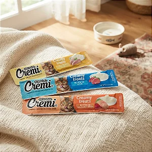 Sache Natural para Gatos Cremi Nutarilistic Kit com 3un