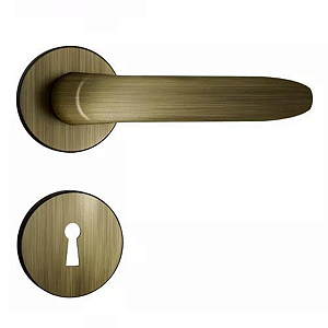 FECHADURA STAM 813/11 INTERNA, ROSETA REDONDA ANTIQUE