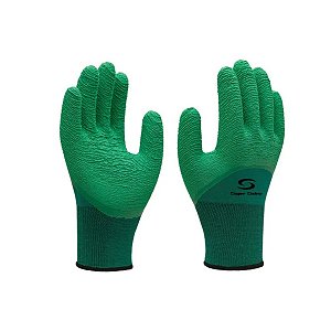 LUVA LATEX NATURAL VERDE SUPERSAFETY