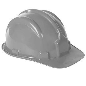 Capacete de segurança cinza deltaplus