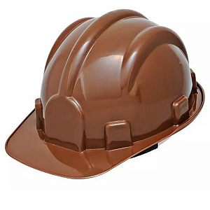 Capacete de segurança marrom deltaplus