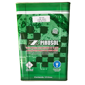 Thinner solvente pirosol 18lt