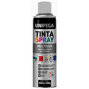 Tinta spray 300ml alumínio