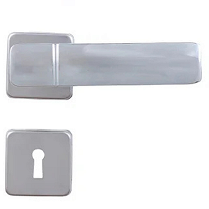 Fechadura mgm capri interna roseta quadrada aluminio