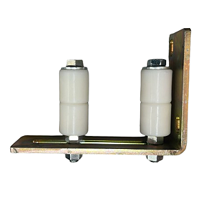 Roldana guia duplo externo 75mm reforçado