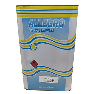Thinner solvente allegro 5lt