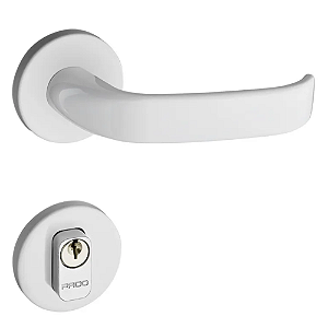 Fechadura pado 931-40 magnum externa roseta redonda branco