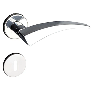 Fechadura pado esplendore 292 - 55 interna roseta redonda cromada
