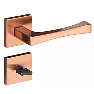 Fechadura pado vivaldi 885 - 55 banheiro roseta cobre escovado