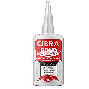 Adesivo instantâneo 100gr cibra bond