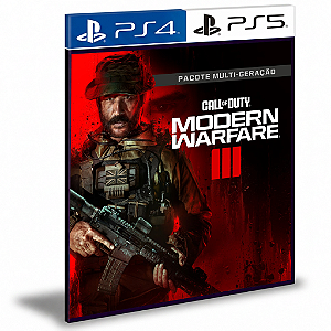 Call Of Duty Modern Warfare 3 - Ps4 e Ps5