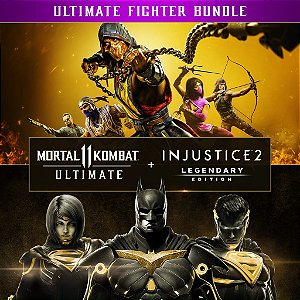 Pacote Mortal Kombat 11 Ultimate + Injustice 2 Ed. Lendária