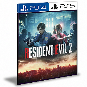 Resident Evil 2 Remake - Ps4 e Ps5