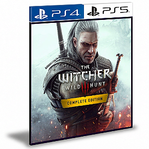 The Witcher 3: Wild Hunt Complete Edition - Ps4 e Ps5