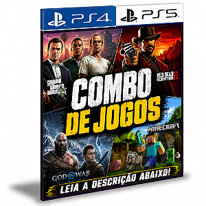 Combo de jogos - Ps4 e Ps5