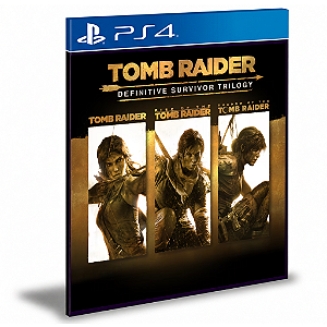 Tomb Raider: Definitive Survivor Trilogy - Ps4 e Ps5