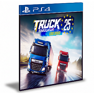 Truck Simulator 25: Euro Driver - Ps4 e Ps5