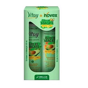 Kit Shampoo e Condicionador Novex Vitay Óleo Abacate 300ml