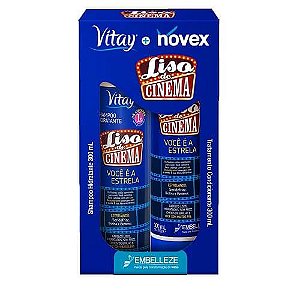 Kit Novex Vitay Liso Cinema Shampoo E Condicionador - 300ml