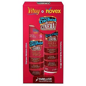 Kit Shampoo + Condicionador Novex Meus Cachos De Cinema 300ml