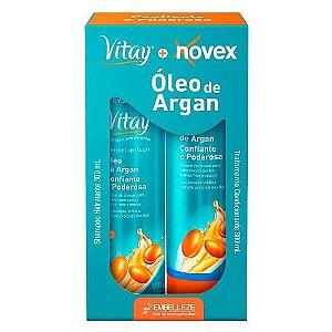 Kit Shampoo e Condicionador Novex Vitay  Óleo de Argan 300ml