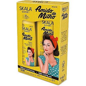 Kit Skala Expert Amido de Milho Shampoo + Condicionador 325 ml