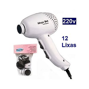 Aparelho Pedicuro Profissional para Lixar Pés Mega Bell - Branco 220 V