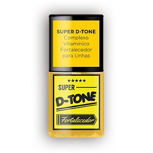 Base Super D-Tone Fortalecedor Top Beauty SOS Unhas 7ml