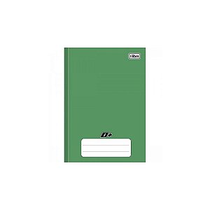 Caderno Brochura D+ Tilibra 96 Folhas 1/4 140x200mm Verde
