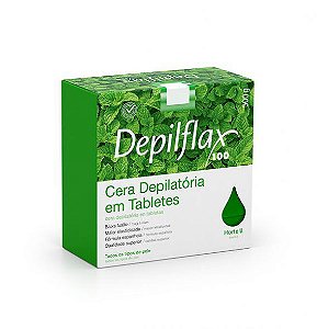 Cera Depilatória em Tabletes Depilflax Hortelã 500g