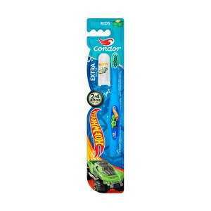 Escova Dental Hot Wheels Condor Gratis Capa Protetora