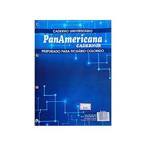 Folhas para Fichário Coloridas PanAmericana 96 Folhas