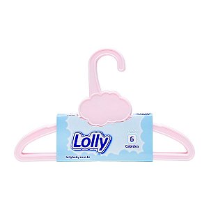 Kit 6 Cabides Special Lolly - Rosa