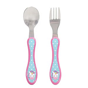 Kit Talher Buba Animal Fun - Unicórnio +6m